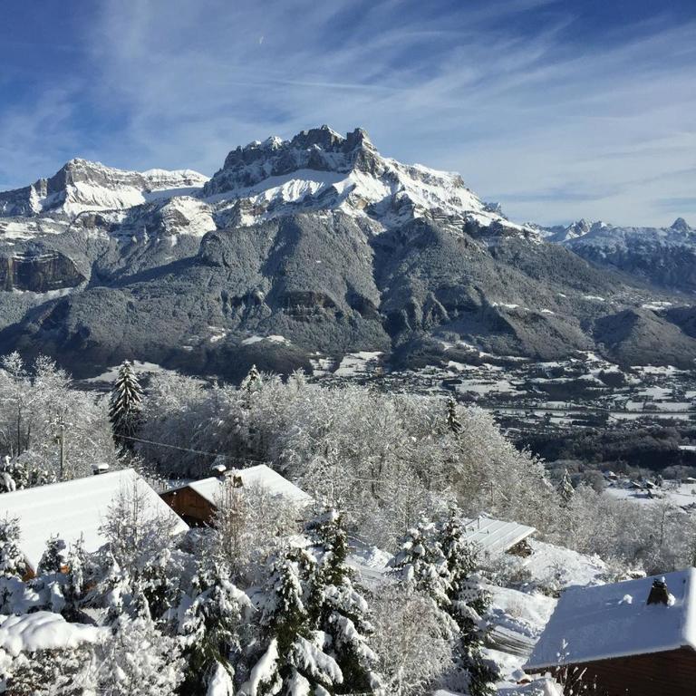 살랑쉬 La Joubarbe Au Balcon Du Mont-Blanc 빌라 외부 사진
