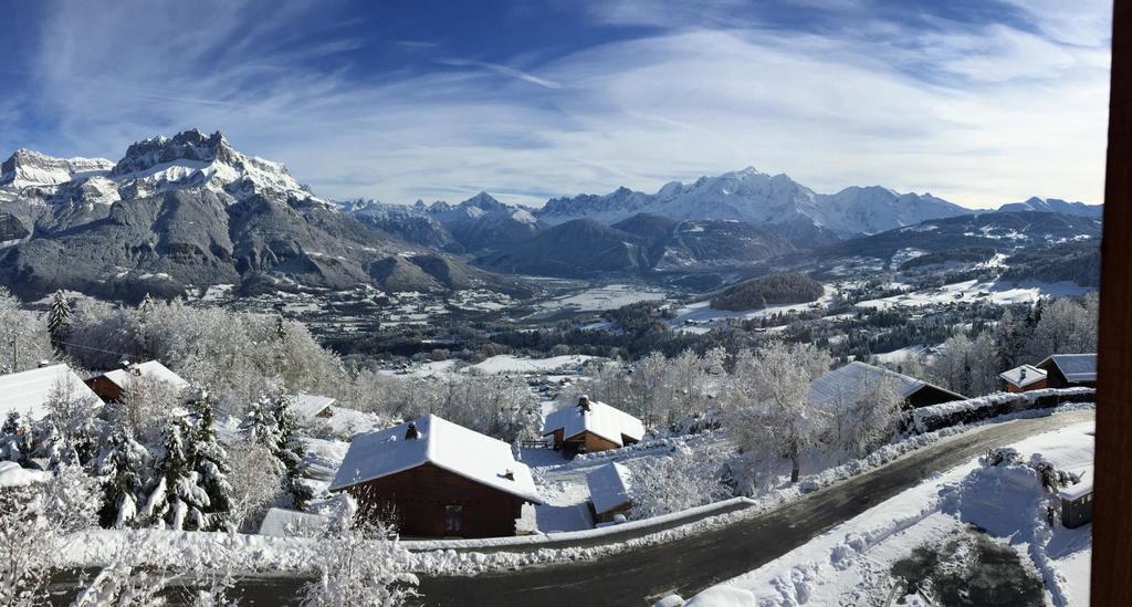 살랑쉬 La Joubarbe Au Balcon Du Mont-Blanc 빌라 외부 사진