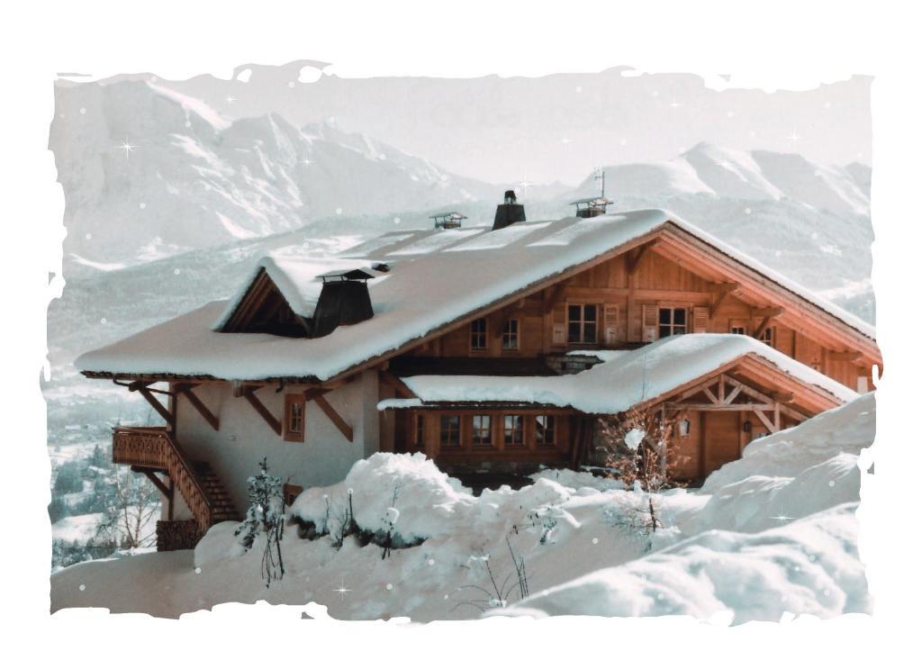 살랑쉬 La Joubarbe Au Balcon Du Mont-Blanc 빌라 외부 사진