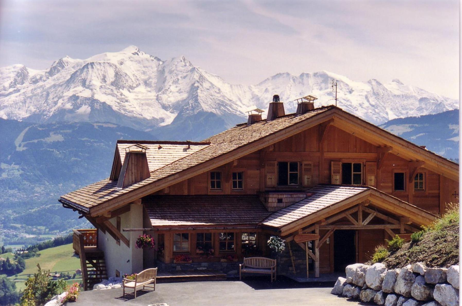 살랑쉬 La Joubarbe Au Balcon Du Mont-Blanc 빌라 외부 사진