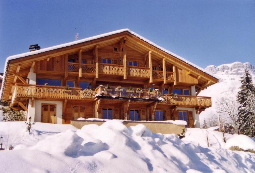 살랑쉬 La Joubarbe Au Balcon Du Mont-Blanc 빌라 외부 사진