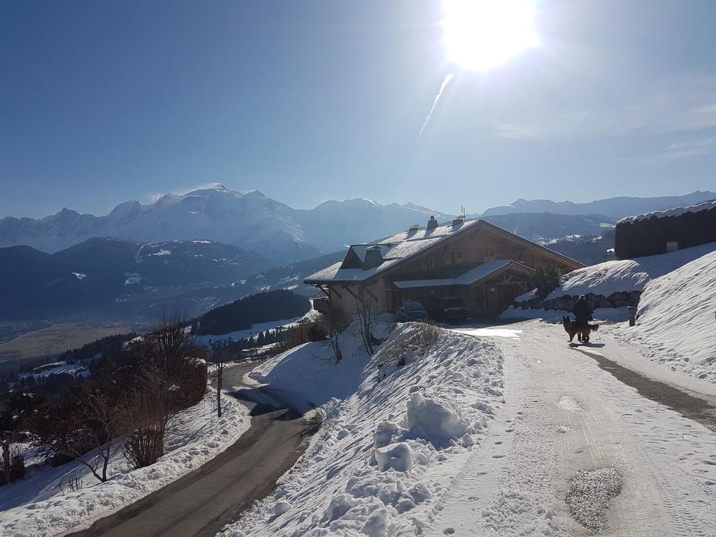 살랑쉬 La Joubarbe Au Balcon Du Mont-Blanc 빌라 외부 사진